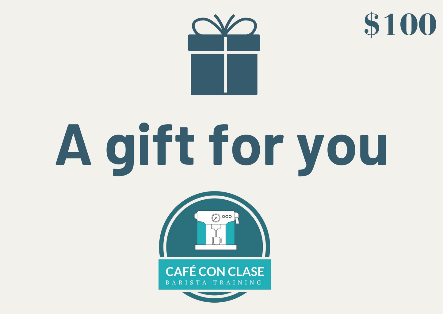 Café Con Clase Gift Card