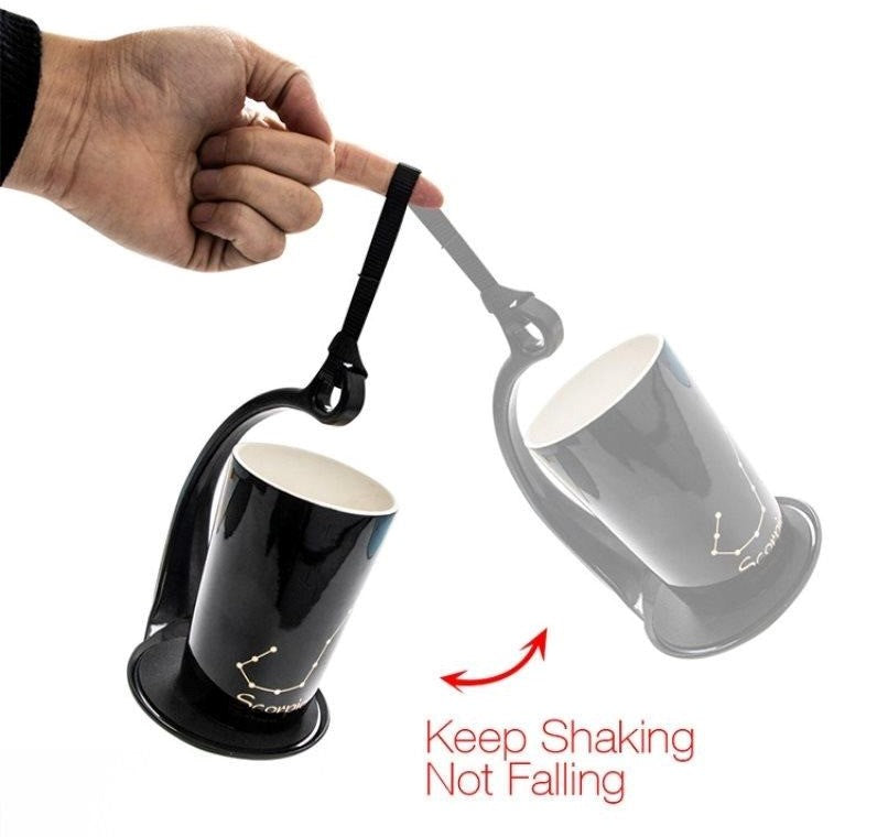 Spillnot Coaster Never Spill Spillnot Handle Over Cup Artifact No-spill Mug Holder