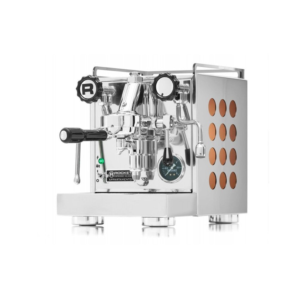 ROCKET APPARTAMENTO ESPRESSO MACHINE (Copper Panel, White Panel) PRE-ORDER