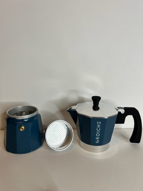 GROSCHE Milano Moka pot, Stovetop Espresso maker, Greca Coffee Maker,  Stovetop