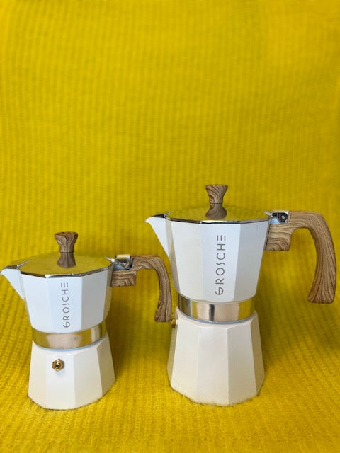 GROSCHE Milano Stovetop Espresso Maker Moka Pot 3 Cup - 5 oz